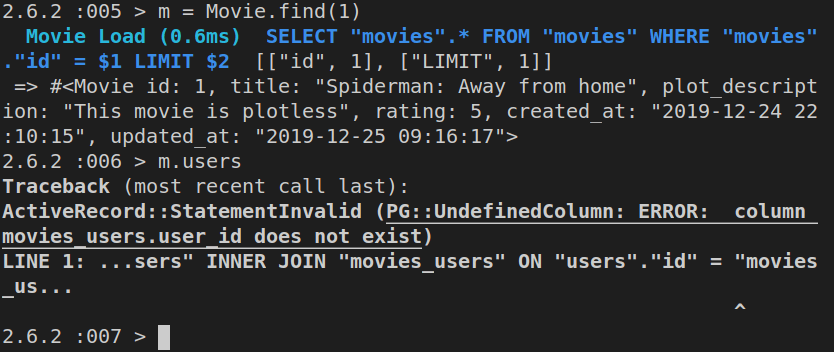 Storing a single movie in m object